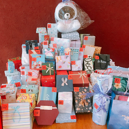 我們的禮物大山！